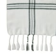 thumbnail image 3 of Kate Aurora Woodland Plaid Fringed Accent Throw Blanket - 50 in. x 60 in. - White/Green, 3 of 4