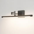 thumbnail image 1 of Adjustable LED Vanity Light for Bathroom & Living Room - 6000K Cool White Wall Sconce with Swing Arm, 1 of 8