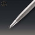 thumbnail image 4 of Parker Sonnet Ballpoint Pen | Stainless Steel with Palladium Trim | Medium Point Black Ink | Gift Box, 4 of 8