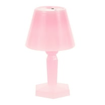 UPOUART Miniature Dollhouse Table Lamp Electronic Bedside Light Component 1 Piece for Dollhouse Accessories