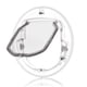 thumbnail image 1 of Puerta para mascotas ANGGREK ABS con Bloqueo de 4 Vías para ventana de vidrio, 1 of 8