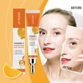 thumbnail image 4 of Crema para ojos Fiudx con vitamina C aclara ojeras cuidado de belleza hidratante luminosa antiarrugas 20 g, 4 of 7