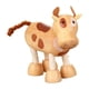 thumbnail image 4 of Figura de Vaca Animal de Madera con Diseño Posable Juguete Educativo para Desarrollar Habilidades Motoras Fomenta la Imaginación y el Reconocimiento Animal para Regalar O Adornar Espacios, 4 of 9