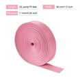 thumbnail image 2 of Flat Nylon Webbing Strap 1.5 Inch 25 Yards Pink for Backpack, Luggage-rack, 2 of 7