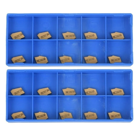 

20pcs SP200 NC3020 GTN-2 Grooving Cut-Off Carbide Inserts 2mm Width ZQMX2N11-1E