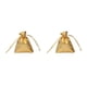 thumbnail image 1 of Wosthever 100 piezas bolsas de joyería brillante cordón de regalo fiesta de boda de bricolaje dorado / 5 * 7 cm Dorado/5*7cm 2Conjunto, 1 of 6