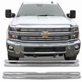 thumbnail image 1 of Coast To Coast Grille Insert IWCGI132 Overlay; 4 Piece; Chrome Plated; ABS Plastic, 1 of 5