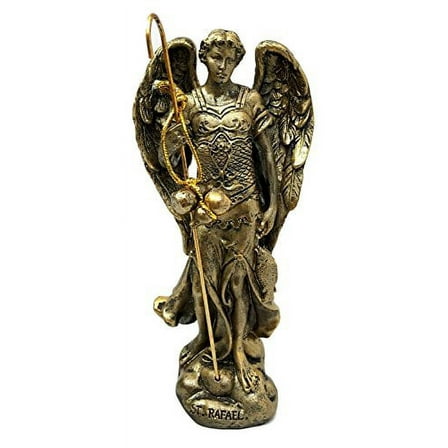 Holy Archangel Saint Raphael Patron Of Annointing Guidance Healing Of God Collectible Figurine Sacrament of Pennance