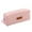 Pink, variant on QiShi Big Capacity Pencil Case for School - Cosmetic & Stationery Bag for Kids, Teens, Boys & Girls (Beige)