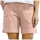 thumbnail image 2 of Pantalones cortos Augper 2024 de cintura alta para mujer, de verano, de algodón y lino, informales, cómodos y con bolsillos para la playa., 2 of 6