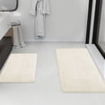 thumbnail image 6 of Tripumer 2 Pcs Bathroom Shower Mats Set Absorbent Bath Mat for Floor Bedroom Home Navy White, 6 of 6