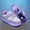 Purple, variant on Kids Wheels Shoes with Lights Rechargeable Roller Skates Shoes Retractable Wheels Shoe LED Flashing Sneakers for Girls Boys Gift