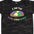 thumbnail image 4 of Inktastic I Am the King Cake Baby Boys or Girls Baby Bodysuit, 4 of 5