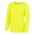 thumbnail image 1 of AWDis Just Cool Womens Girlie Long Sleeve T-Shirt, 1 of 2