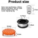 thumbnail image 4 of Hilo de repuesto para desbrozadora Black Decker, tapas Weed Wacker, piezas para desbrozadora, materiales duraderos, sistema de alimentación automático, instalación a presión, 50 % más de eficiencia, 4 of 5