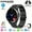 Black tape + steel strap watch, variant on Men's Smartwatch X10, 1.39" HD Display, Built-in TWS Earbuds, NFC Access, Wireless Call/Music, Multiple Sports Modes, Android & iPhone Compatible