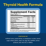 Natural Factors Thyroid Health Formula, Nutritional and Herbal Support, 60 Capsules