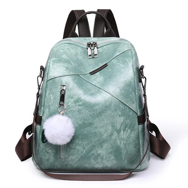 Women Leather Backpack Vintage Pu Fashion Travel Brand Preppy Style Shoulder Bags College Girl Daypack Feminina Mochila