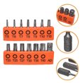 thumbnail image 4 of SHISUYAN 1 Set Security Torx Bits Screwdriver with Steel Bits for Metal Wood and Adapter, 4 of 8