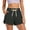 Green, variant on Women's Medical Scrub Capri Pants,Elastic Waist Wide Leg Trousers with Side Split Design for Clinical Daily Wear