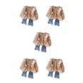 thumbnail image 3 of Guardurnaity Conjunto de abrigo para niña, traje para niños, traje para niños, suavidad diaria, exquisitos pantalones de otoño, aspecto bonito, Type2 NO2, 3 of 3