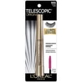 thumbnail image 2 of L'Oréal Paris Telescopic Mascara, Eyelash Lengthening Mascara, Unique Non-Clumping Formula, For Sensitive Eyes, Black, 8 ml, 2 of 9