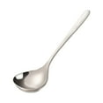 thumbnail image 4 of FOMIYES Mirror Polished Stainless Steel Soup Spoon with Long Handle for Kitchen Serving, 4 of 8