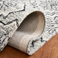 thumbnail image 5 of SAFAVIEH Abstract Drew Abstract Wool Area Rug, Dark Blue/Gray, 6' x 9', 5 of 11