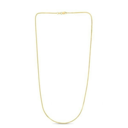 Royal Chain MIL010-18 18 in. 14K Yellow Gold Milano Chain with Lobster Clasp