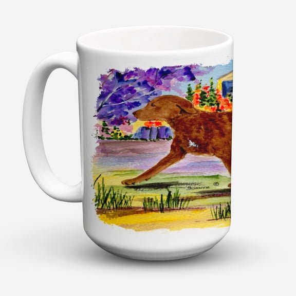 Carolines Treasures SS8435CM15 Chesapeake Bay Retriever Coffee Mug 15 oz 15 ounce multicolor
