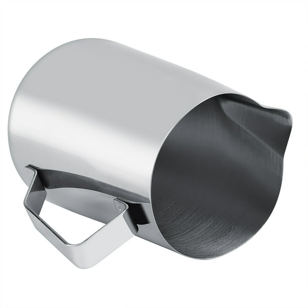 Taza de espuma de leche de acero inoxidable jarra de café para café casero accesorio de café plateado ANGGREK Otros
