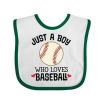 Inktastic Baseball Fan Quote Boys Sports Ball Boys Baby Bib