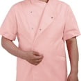 thumbnail image 4 of Men's Chef Coat Short Sleeve Chef Jacket, 4 of 5