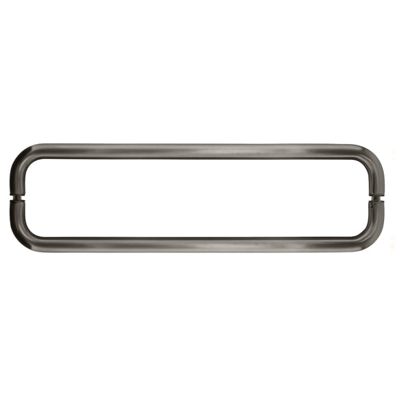 CRL BMNW24X24BSC Brushed Satin Chrome 24" BM Series Back-to-Back Towel Bar Without Metal Washers