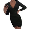 thumbnail image 2 of Ketyyh-chn99 Robes de Soirée pour Femmes Élégantes Robe d'Été Élégante Mode Féminine Robe de Soirée Noire,S, 2 of 5