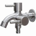 thumbnail image 1 of Retractable washing machine faucet 1 in 2 multi-function water outlet doubl, 1 of 5