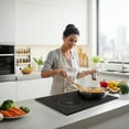 thumbnail image 2 of 20 in. Induction Cooktop in Black with Child Safety Lock, Auto Switch Off, and 2 Zones, 2 of 9