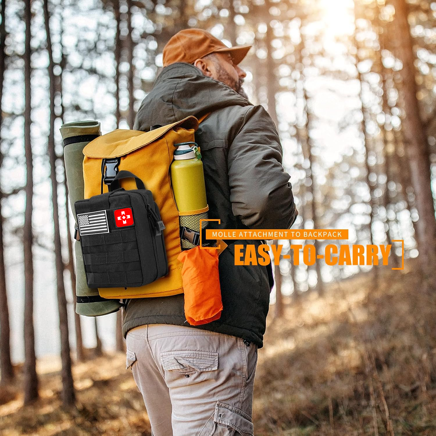 TEIPUERY 250-Piece Emergency Survival First Aid Kit photo 4