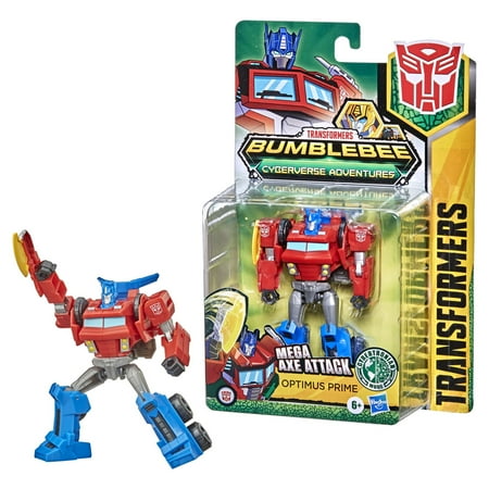 Transformers Bumblebee Cyberverse Adventures Warrior Optimus Prime Figure