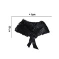 thumbnail image 2 of Capa envolvente para niñas de flores, estola para dama de honor de boda, vestido de fiesta de Navidad, regalo de disfraz, 2 of 4