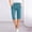 Sky Blue, variant on BKQCNKM Pants For Women Women'S Five Point Pants Color Drawstring Rolled Trouser Legs Cotton And Linen Loose Straight Pocket Five Point Pants Cargo Pants Women Sweatpants Women Army Green L