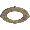 thumbnail image 3 of Ekena Millwork 11 1/8"OD x 6 1/8"ID x 5/8"P Benson Ceiling Medallion (Fits Canopies up to 6 1/8"), Hand-Painted Gobi Desert Crackle, 3 of 7
