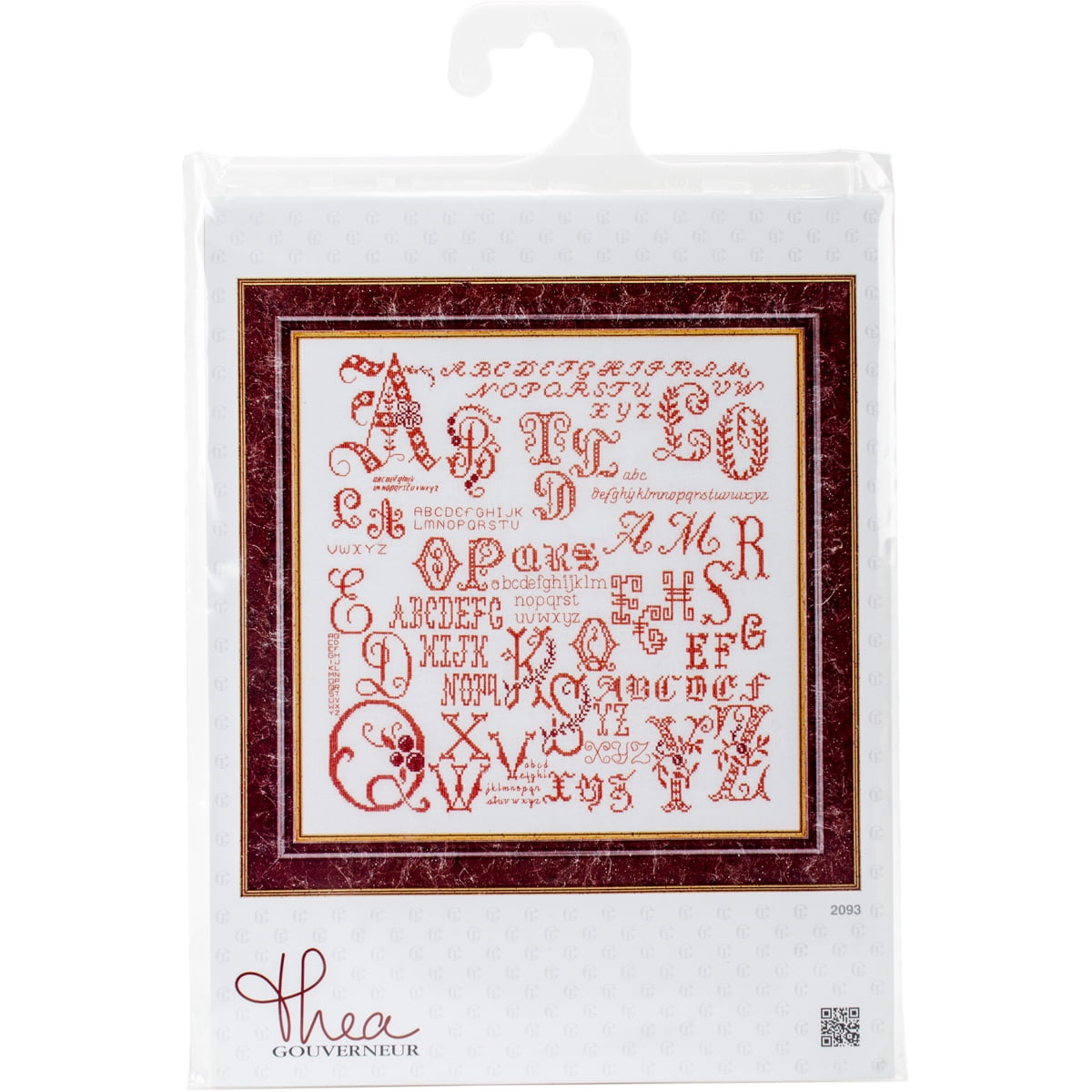 Antique Character Sampler On Aida Counted Cross Stitch Kit-13.25X13.25 18 Count