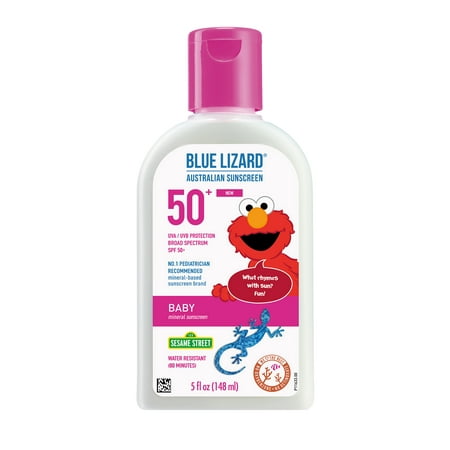 Blue Lizard Mineral Suncare Lotion - Baby, SPF 50+, 5