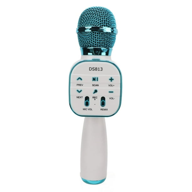 Micrófono inalámbrico, DS813 Micrófono inalámbrico Bluetooth Micrófono de audio Bluetooth Micrófono recargable Durabilidad mejorada