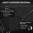 thumbnail image 5 of Collapsible Folding Wagon, Heavy Duty Garden Cart with All Terrain Wheels, Large Capacity Utility Wagon, 5 of 6