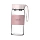 thumbnail image 4 of Botellas de agua, botella de té portátil, multifuncional, 480 ml, funda antideslizante, taza de té Rosa, 4 of 8