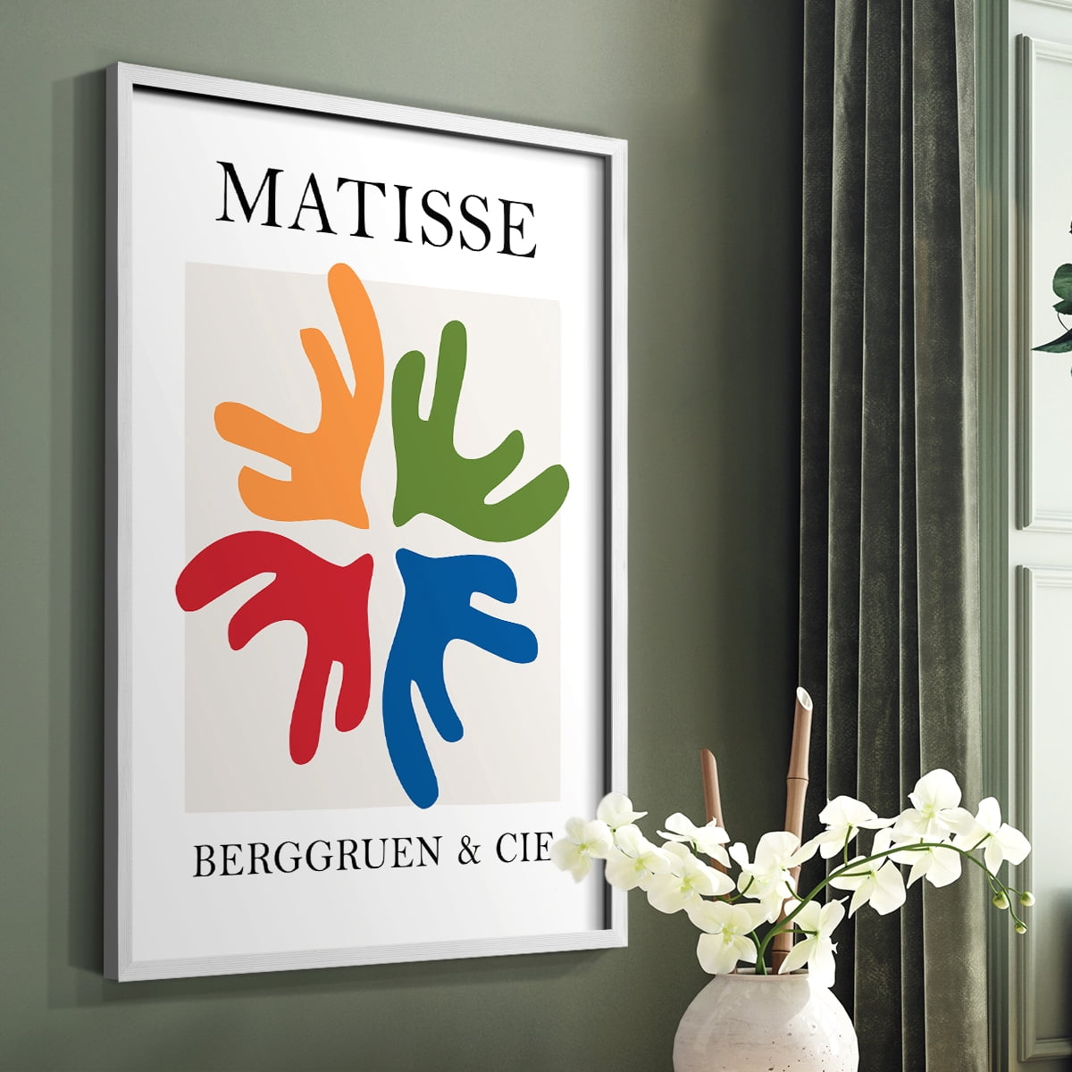 Matisse CCXCI in Solid Wood 8 x 10 Framed Print