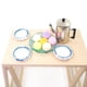 thumbnail image 3 of Casa de Miniatura de Metal Plateado perfecl 1:12 Olla Utensilios de Comedor Cocina, 3 of 8