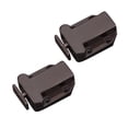 thumbnail image 3 of HINTRMENT 2Pcs Rectangular Cabinet Latches Self-locking Door Catch Brown in ABS for Office Use, 3 of 8